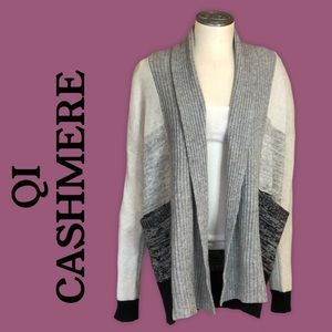 10% Cashmere, 90% WOOL CHUNKY KNIT SWEATER S